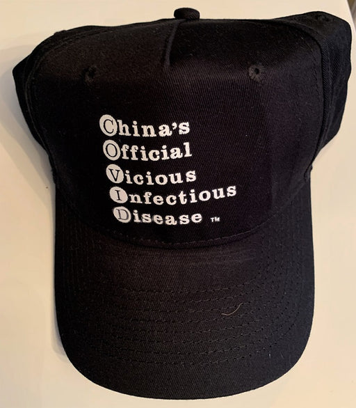 Cap with Visor China's Official Vicious Infectious Disease.
