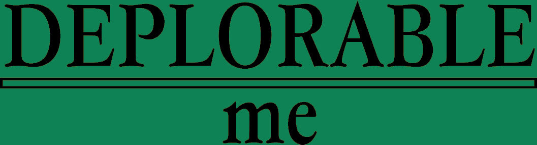 T-Shirt, UNISEX. Deplorable Me logo on LF Chest area - BLACK or WHITE lettering