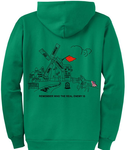 Quixote Series 2 Sweatshirt Hooded, Non-Zippered, UNISEX.