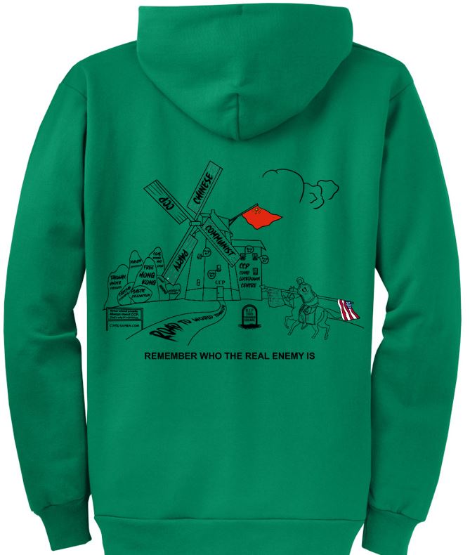 Quixote Series 2 Sweatshirt Hooded, Non-Zippered, UNISEX.