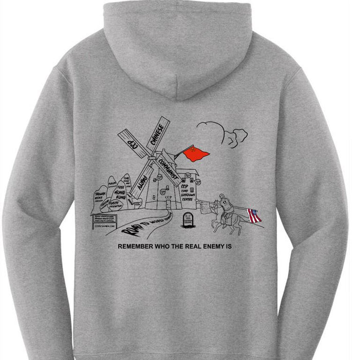 Quixote Series 2 Sweatshirt Hooded, Non-Zippered, UNISEX.