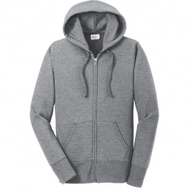 Sweatshirt Hooded, Zippered, LADIES. Small SAPIEN Message on LF Chest - BLACK or WHITE lettering