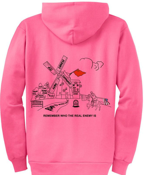Quixote Series 2 Sweatshirt Hooded, Non-Zippered, UNISEX.