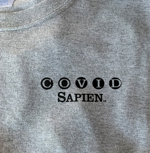 T-Shirt, UNISEX. SAPIEN logo on LF Chest area - BLACK or WHITE lettering