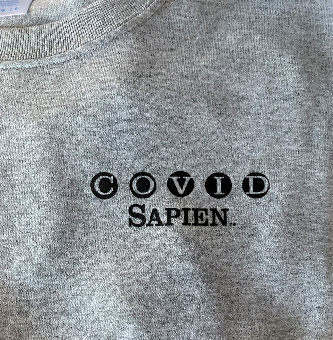 T-Shirt, UNISEX. SAPIEN logo on LF Chest area - BLACK or WHITE lettering