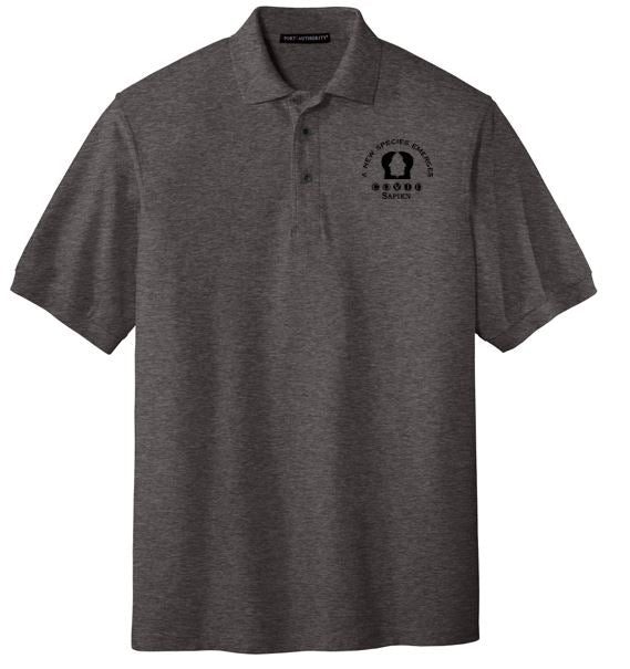 Polo Shirt - MEN - New Species LF Logo - BLACK Lettering