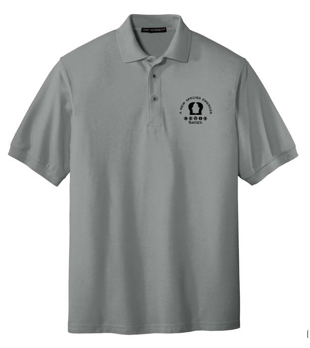 Polo Shirt - MEN - New Species LF Logo - BLACK Lettering