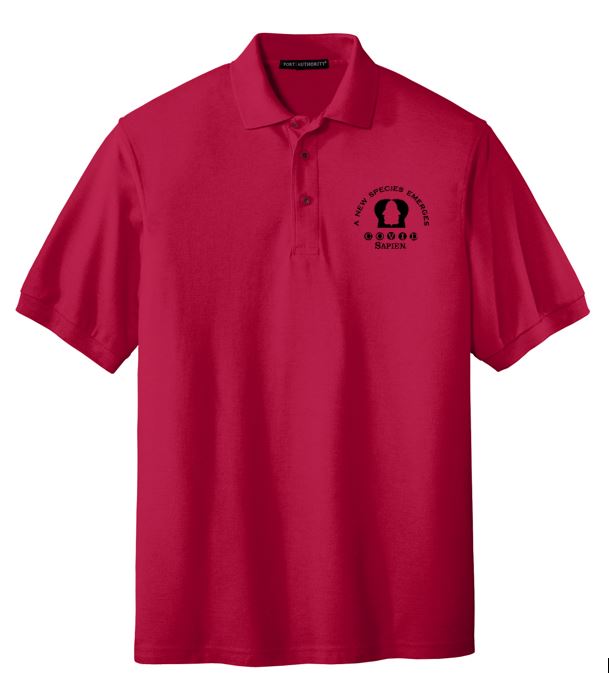 Polo Shirt - MEN - New Species LF Logo - BLACK Lettering