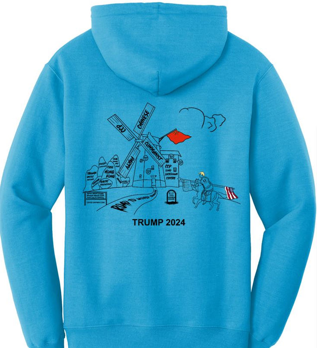 Trump Series 1 Sweatshirt Hooded, Non-Zippered, UNISEX.