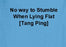 No Way to Stumble When Lying Flat [Tang Ping] LS Jersey