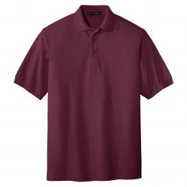 Polo Shirt - MEN - Ext Text OFFICIAL LF Logo - BLACK