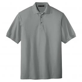 Polo Shirt - MEN - Ext Text OFFICIAL LF Logo - BLACK